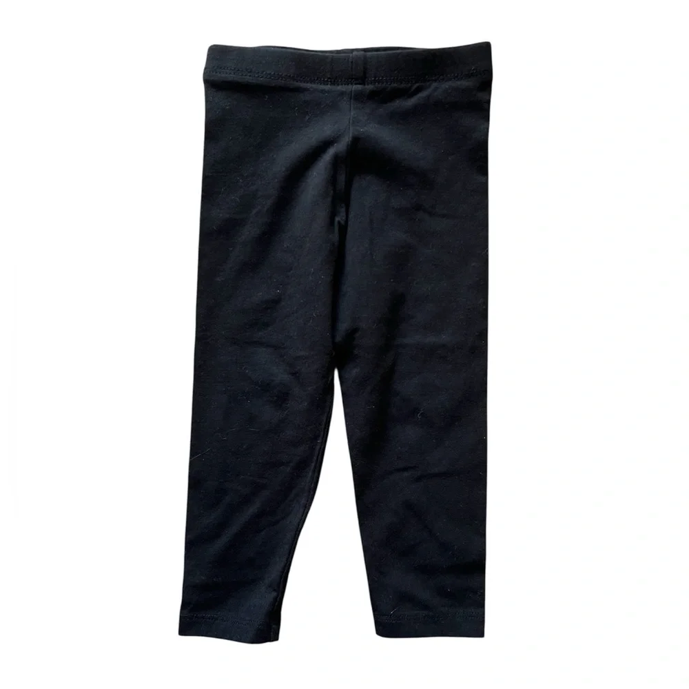 Children’s Place Toddler Girl Black Leggings | 18-24M